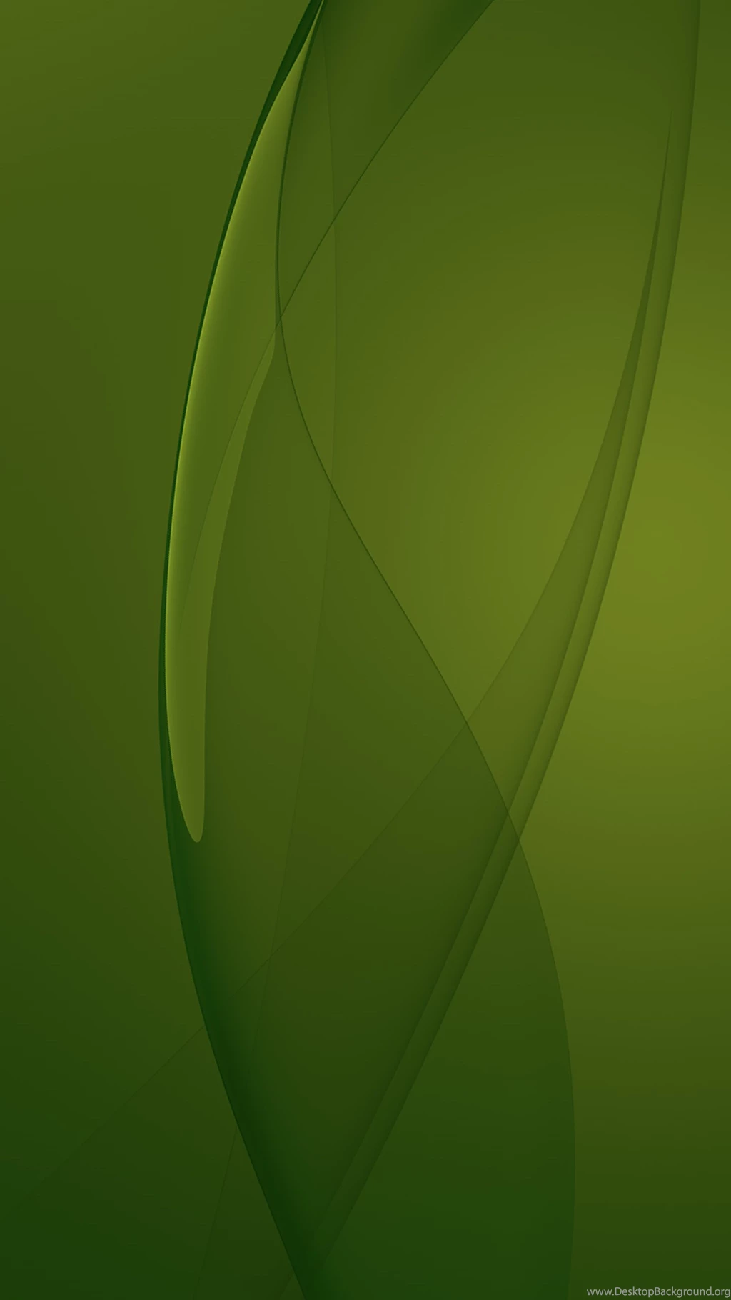 Delicate Green Abstract Galaxy S6 Wallpapers