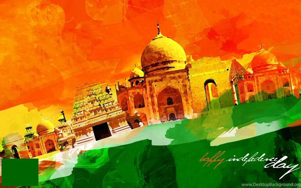 Wonderful Painting On Indian Independence Day Wallpapers