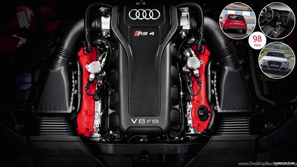 2013 Audi RS4 Avant Engine