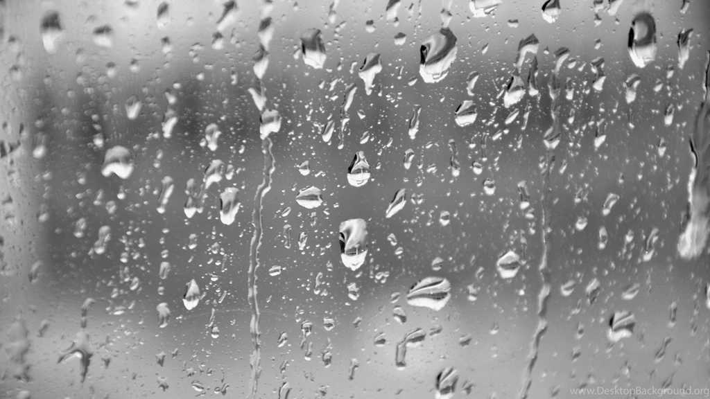 Download 1920x1080 Black And White Rain Glass Wet Surface Textures ...