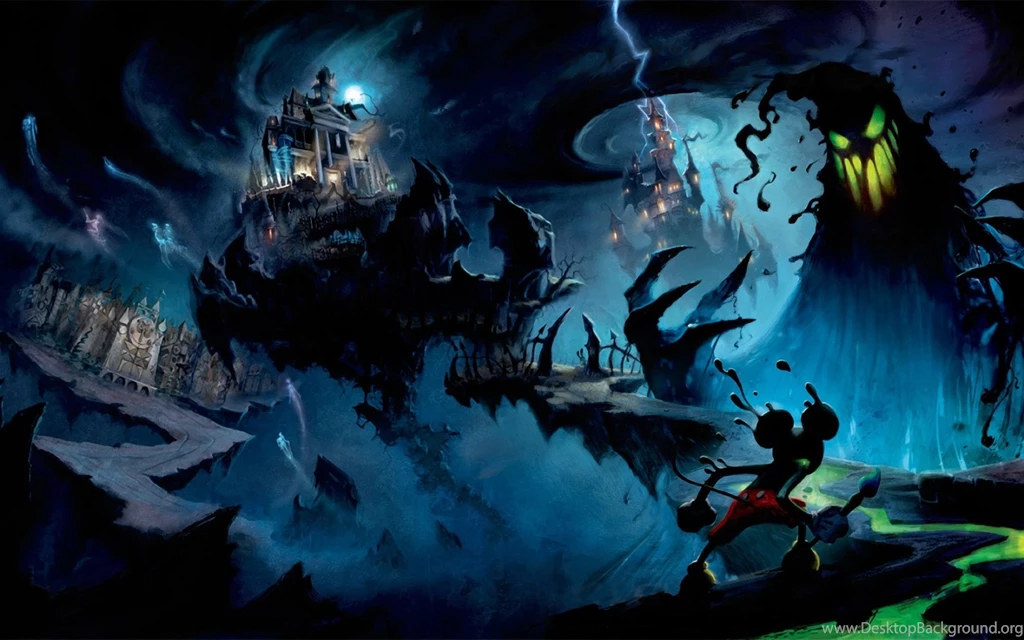 Mickey Mouse In Dark Kingdom