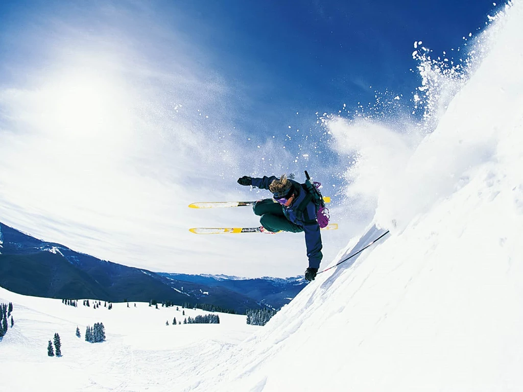 Free Skiing Nature Wallpapers