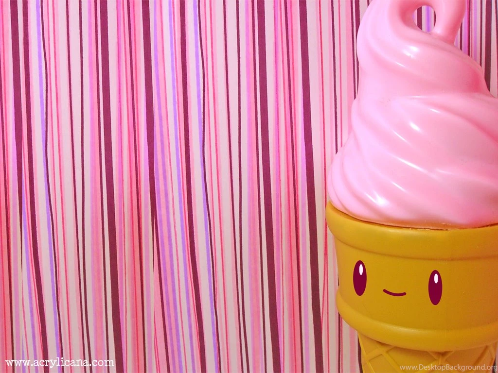 Ice Cream Pink Cute Wallpapers