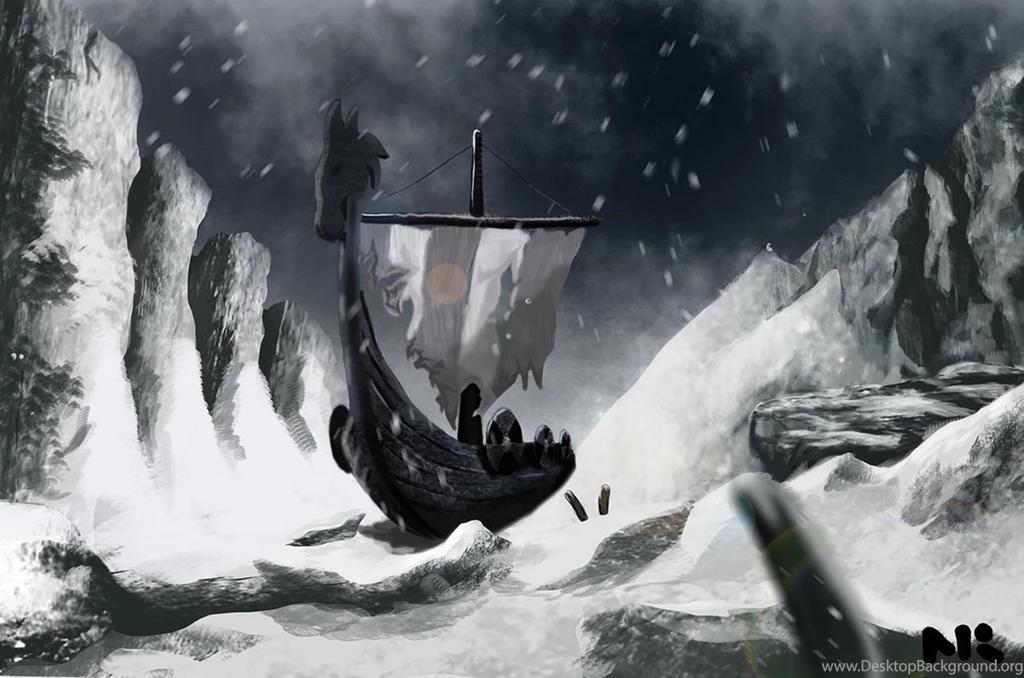 Viking Ship By Kcbyk On DeviantArt