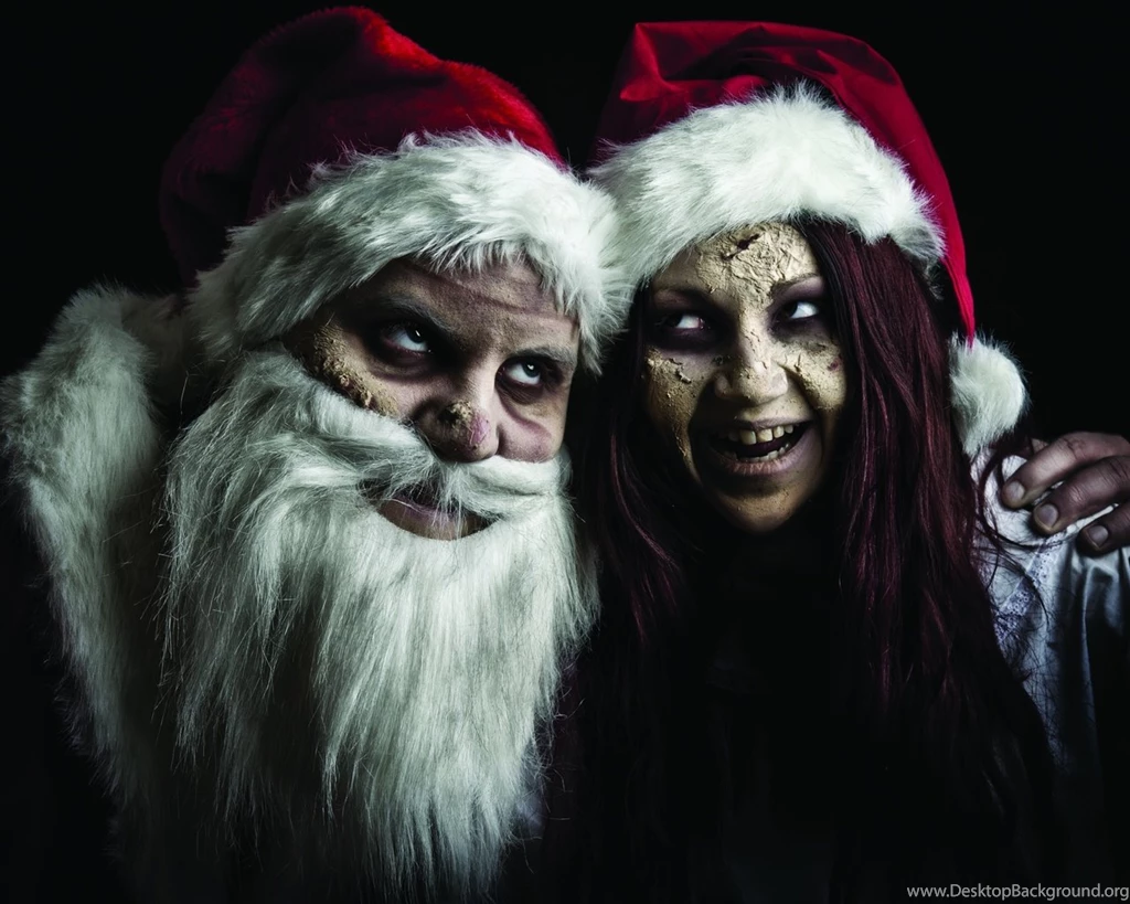 1280x1024 Joy, The Snow Maiden, Evil Santa, Santa Claus, Zombie ...
