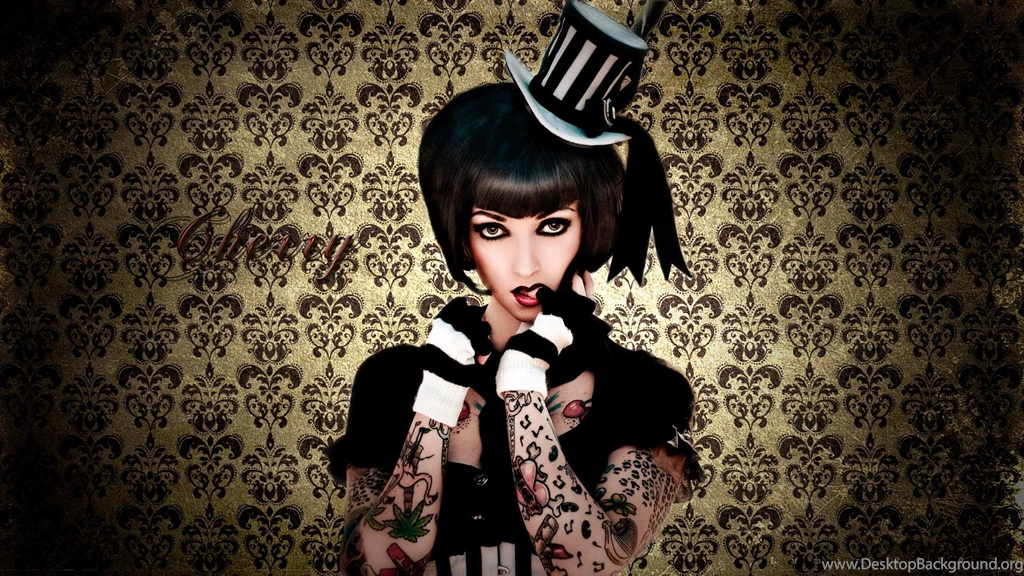 DARK CHERRY WALLPAPER   (