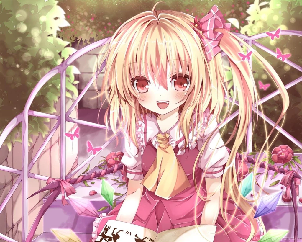 FLANDRE SCARLET WALLPAPER   (