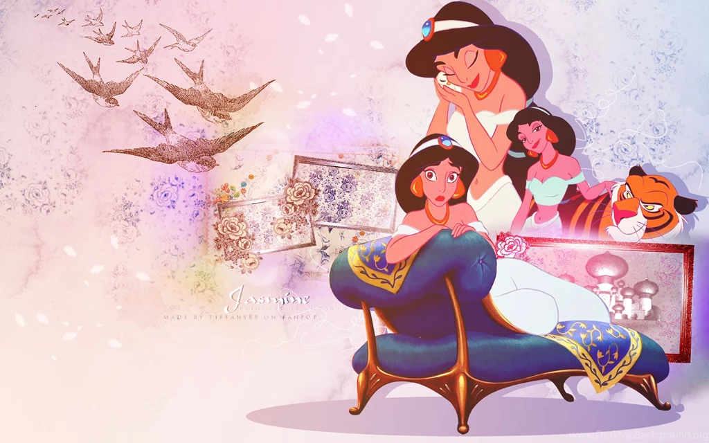 Jasmine Disney Princess Wallpapers (34480104) Fanpop