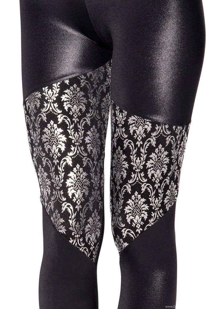 Spartan Wallpapers Shiny Shiny Leggings – Black Milk Clothing