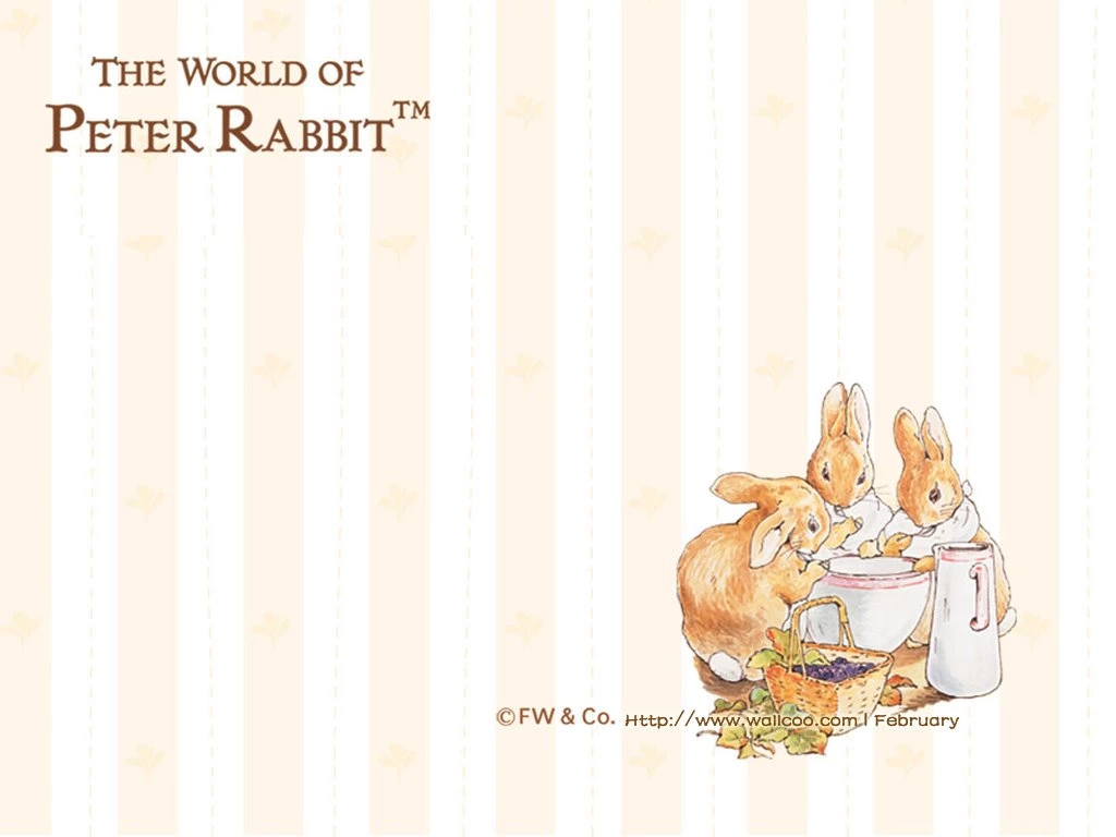 Wallpapers Preter Peter Rabbit S Fairy Tale Page Cartoon 1024x768 ...