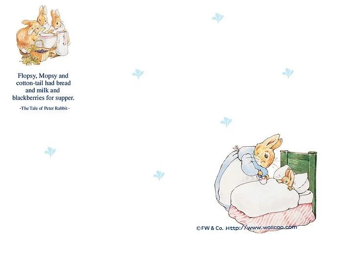 Beautiful Peter Rabbit Art Wallpapers 20 Wallcoo.net