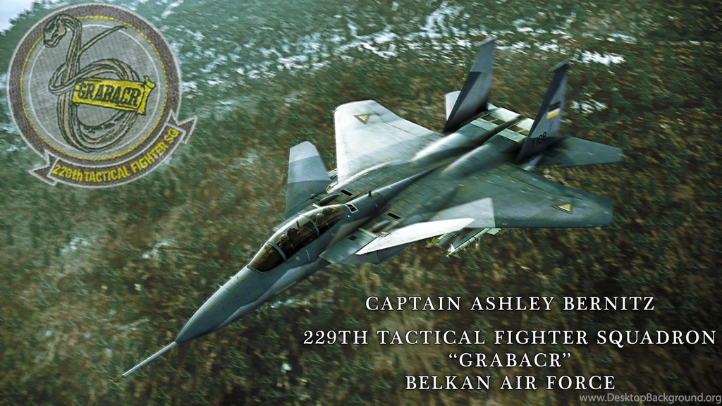 Ace Combat Zero: Ashley Bernitz Grabacr Squadron By BillyM12345 On ...