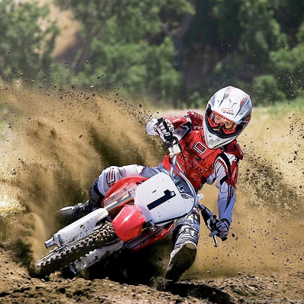 Motocross Slide iPad Wallpapers Download