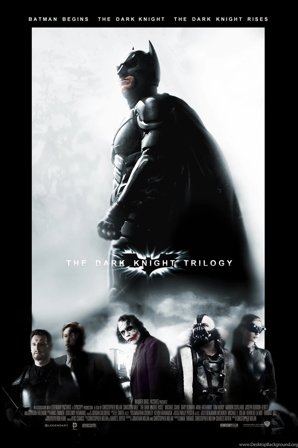 The Dark Knight Trilogy By GraphicArtist96 On DeviantArt