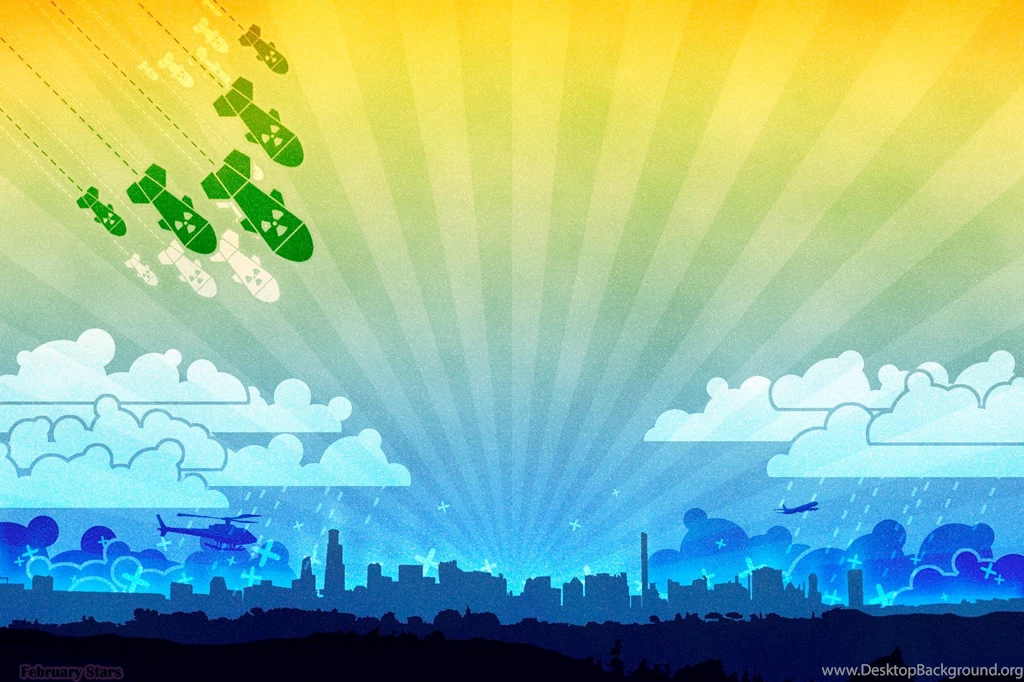 Bombs Cities Vectors Wallpapers (