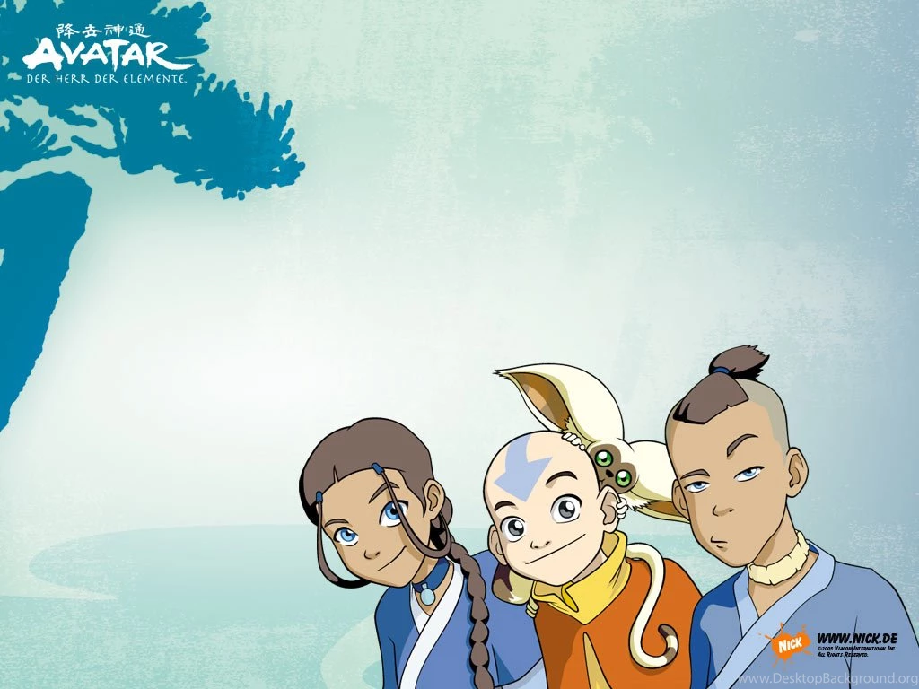 Wallpapers The Avatar Last Airbender Aang Katara And Sokka ...