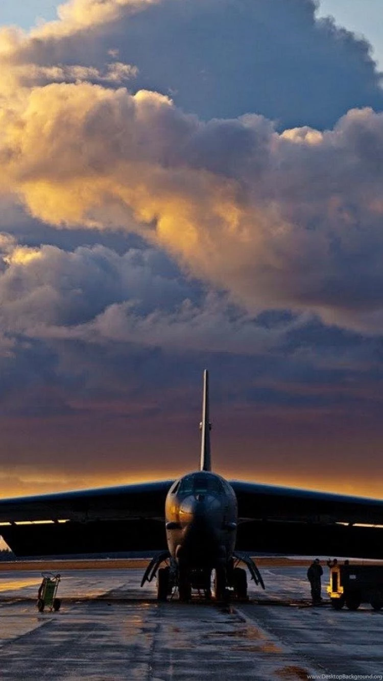 Sunset Aircraft B 52 Stratofortress Aviation Wallpapers