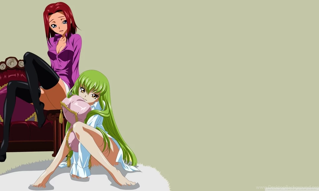 Code Geass CC And Kallen HD Desktop Wallpapers : Fullscreen : Mobile