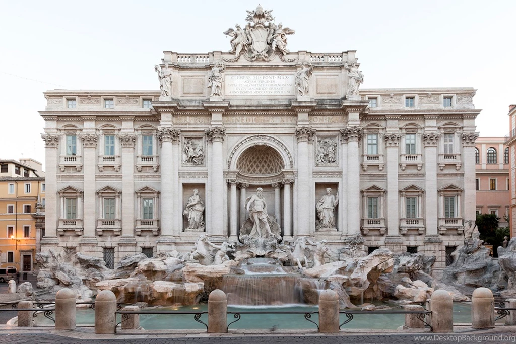 Fendi Unveils Restored Trevi Fountain In Rome