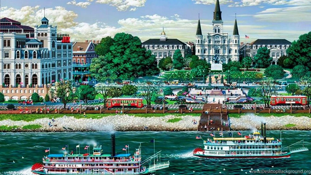 1920x1080 Jackson Square New Orleans Desktop PC And Mac Wallpapers