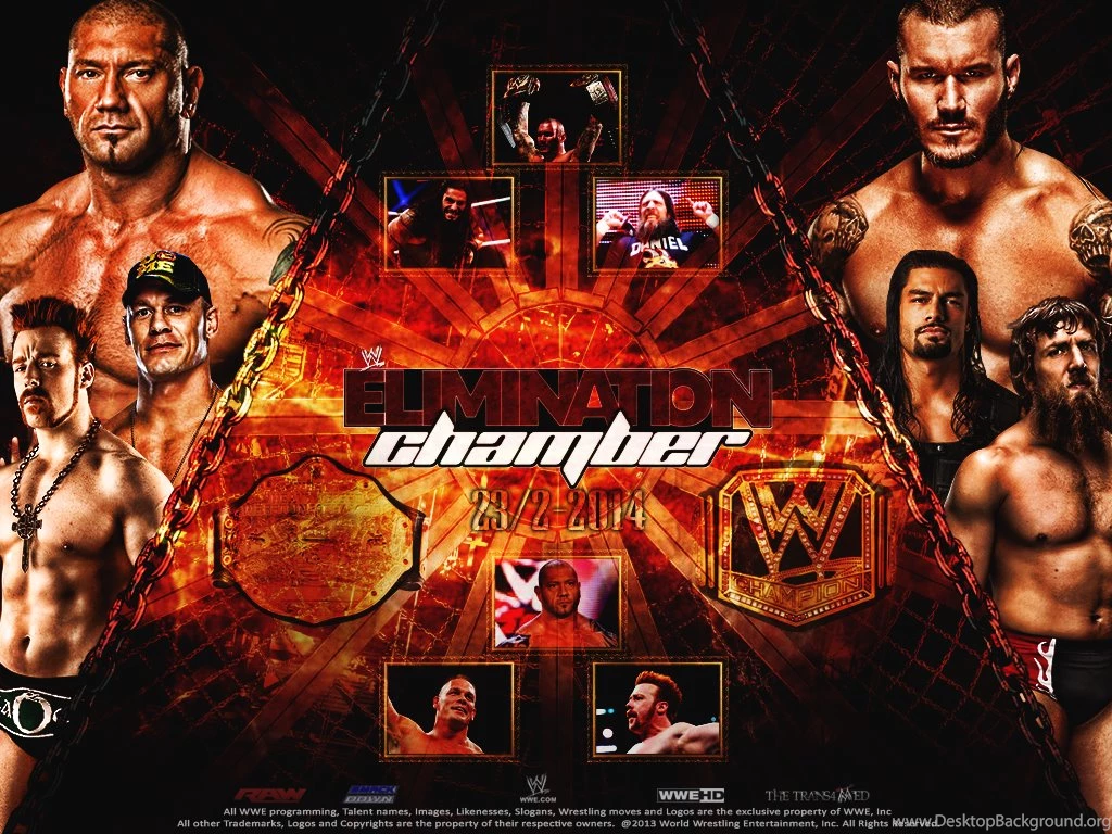 DeviantArt: More Like WWE Elimination Chamber 2014 Wallpapers By ...