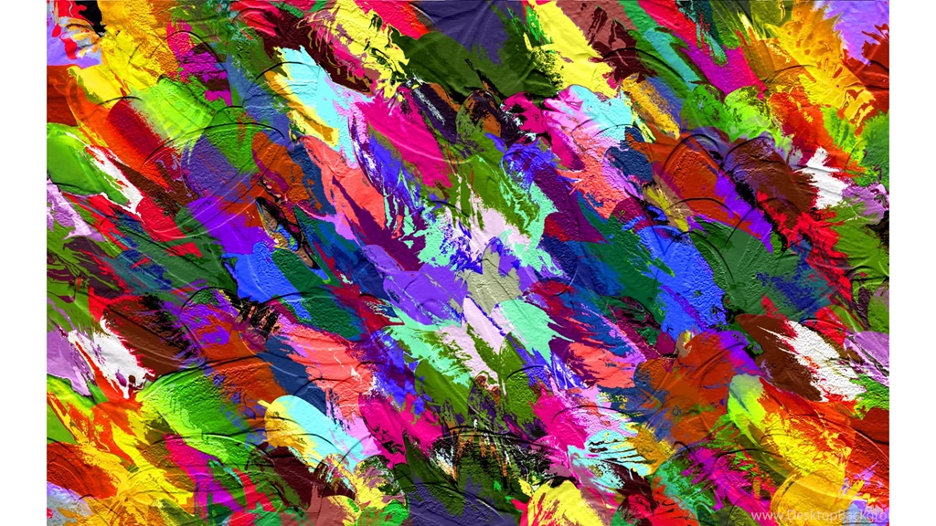 Color Splash Abstract 4K Wallpapers