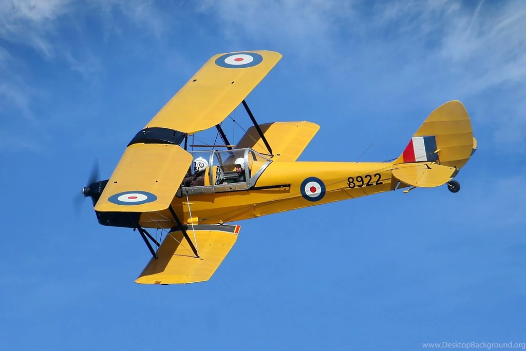 DE HAVILLAND TIGERMOTH WALLPAPER (