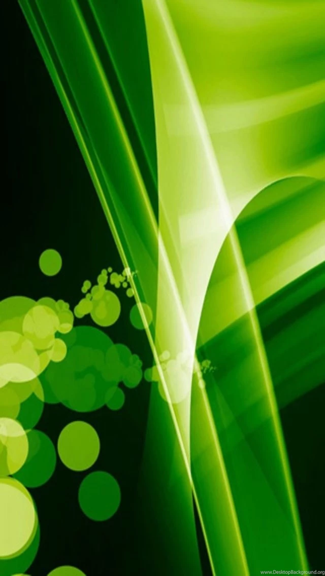 Beautiful Green Light Phone Desktop iPhone Backgrounds Wallpapers