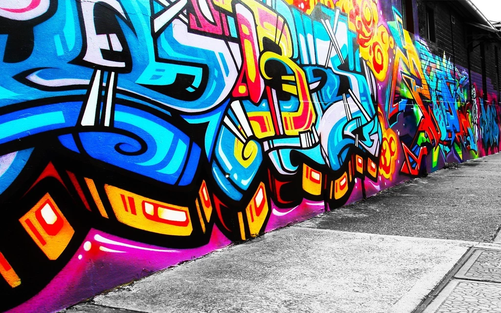 Abstract Cityscapes Graffiti Wallpapers