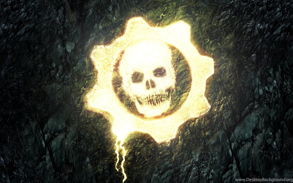 Gears Of War Lambent Dark Skull Wallpapers