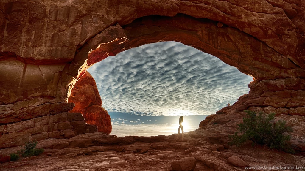 Window Arch At Arches National Park Uhd Wallpapers Ultra High ...