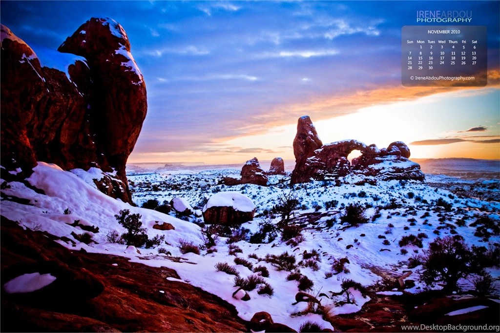 November 2010 Calendar Wallpapers Is Here! “Turret Arch Red IV ...