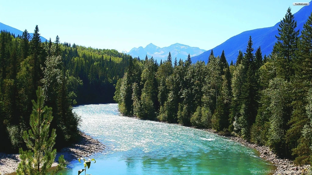 Mountain River Wallpapers HD E4T