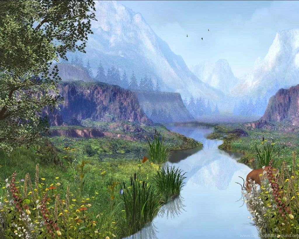 River Wallpapers Wallpapers Wallpapers Free Mountain And River ...