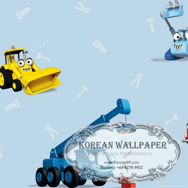 Kids Teens B3029 Bob The Builder Characters Wallpapers