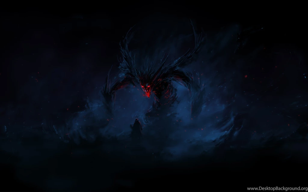 Black Dark Creatures Demon Wallpapers