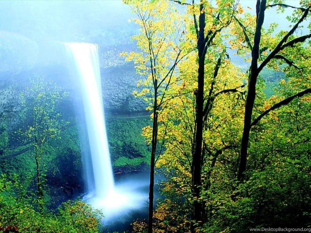3d Waterfall Live Wallpapers For Desktop Background