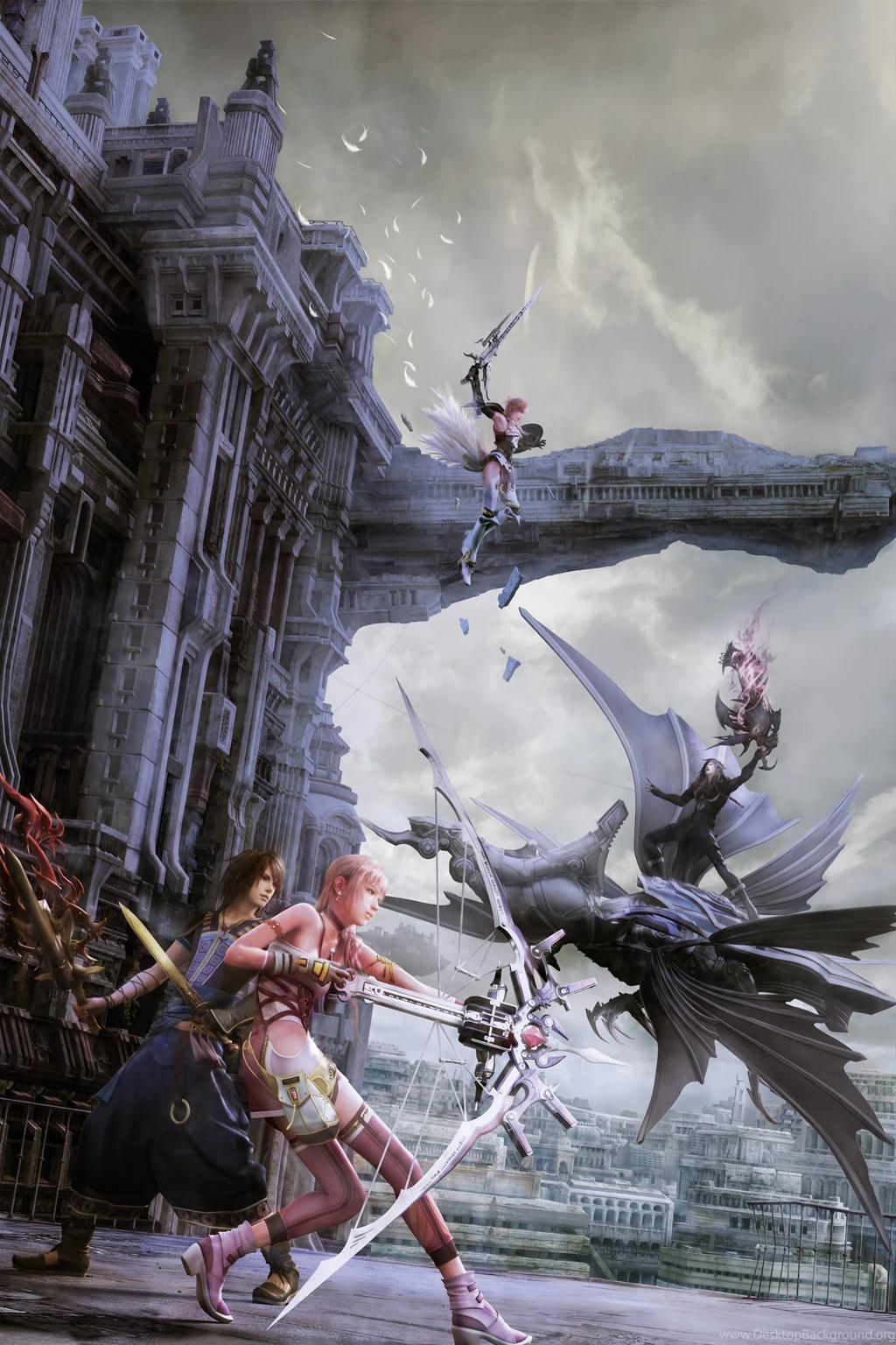Final Fantasy XIII 2 Artwork Final Fantasy FXN Network