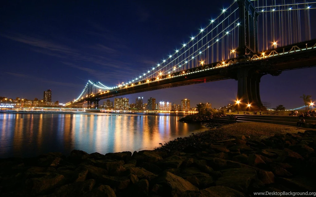 New York Manhattan Bridge 1680x1050 Wallpapers