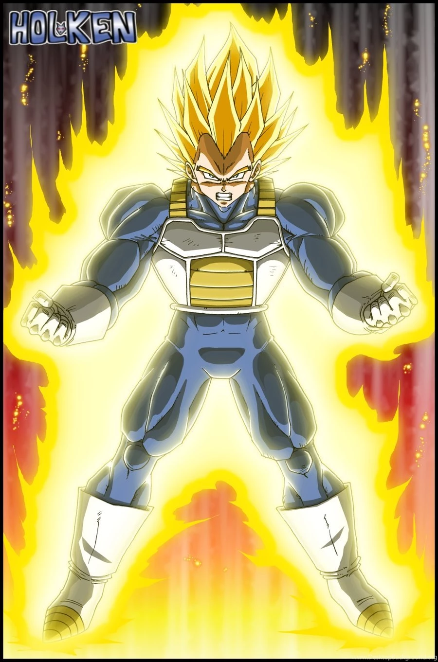 Super Vegeta By DBZwarrior On DeviantArt