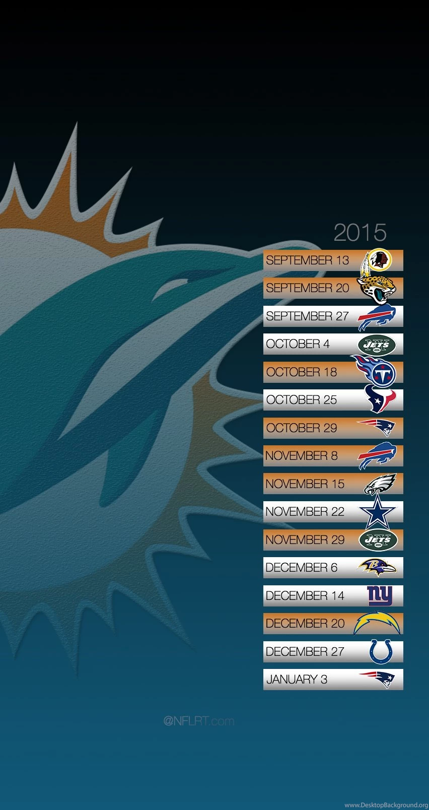 2015 NFL Schedule Wallpapers @NFLRT