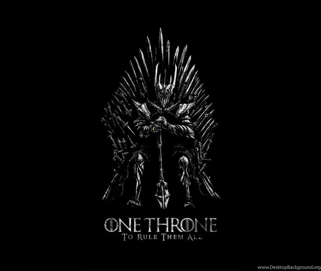 Game Of Thrones Iron Throne Sauron The Lord Of The Rings 1280x1080 ...