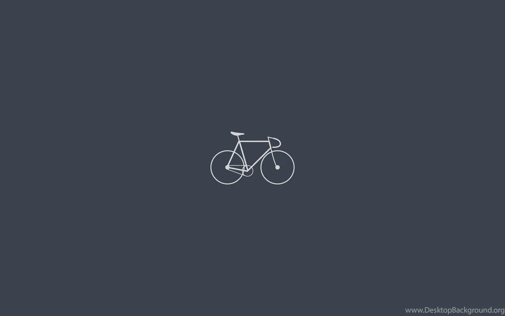 Minimalistic Bicycles Artwork Simple Wallpapers