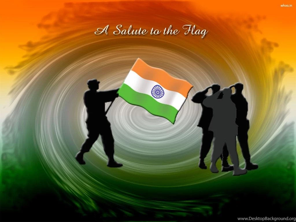 Salute To Indian Flag Wallpapers