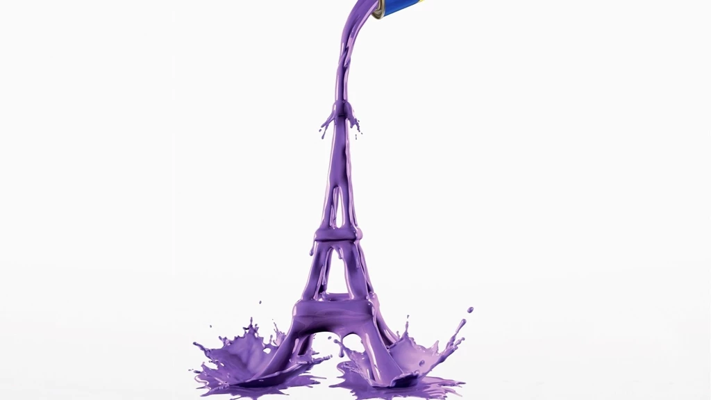1920x1080 Spray, Bank, Creative, The Eiffel Tower, Paint ...