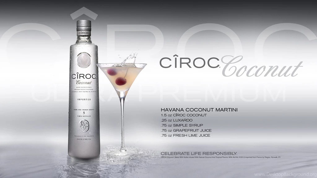 CIROC VODKA Alcohol Wallpapers