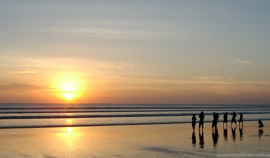 Kuta Bali Beach Sunset Wallpapers Wide
