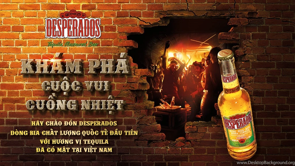 Desperados   First Launch In Vietnam