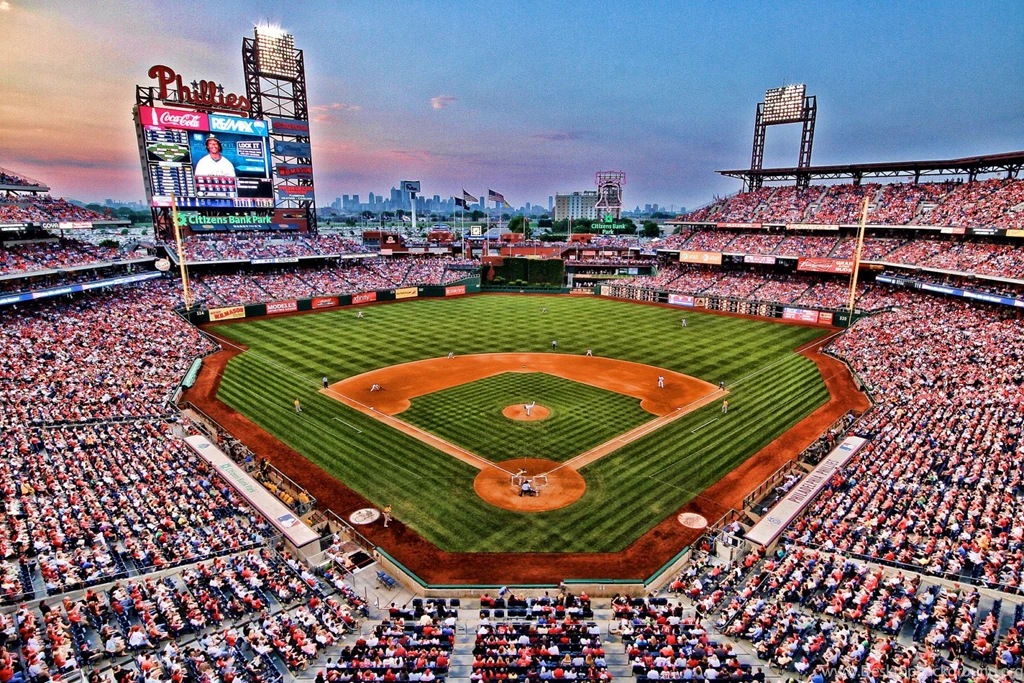 Citizen's Bank Park At Twilight Philadelphia By JoshFriedmanPhoto