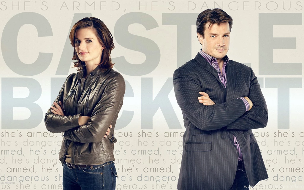 Nathan & Stana Nathan Fillion & Stana Katic Wallpapers (19954182 ...